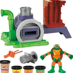 Play-Doh Teenage Mutant Ninja Turtles slice and blast pizza playset