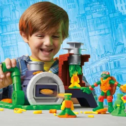 Play-Doh Teenage Mutant Ninja Turtles slice and blast pizza playset