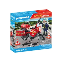 Playmobil 71466 Action Heroes Brandweer Op De  Plaats Van Het Ongeval