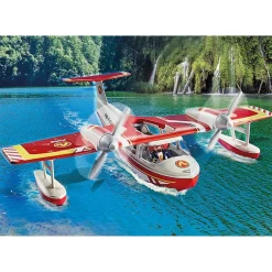 Playmobil 71463 Action Heroes Brandweervliegtuig Met Blusfunctie