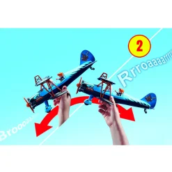 Playmobil 70831 Air Stuntshow Dubbeldekker
