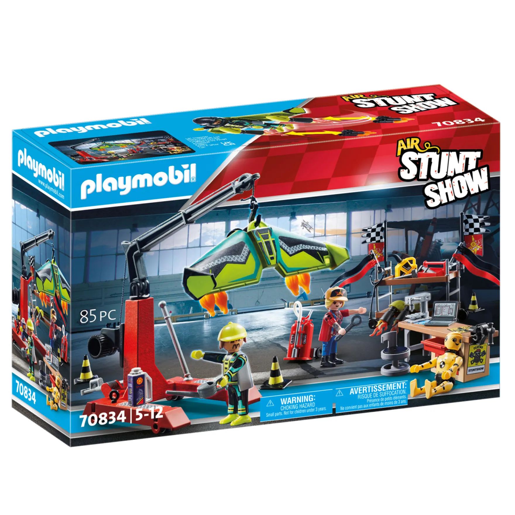 Playmobil 70834 Air Stuntshow Servicestation