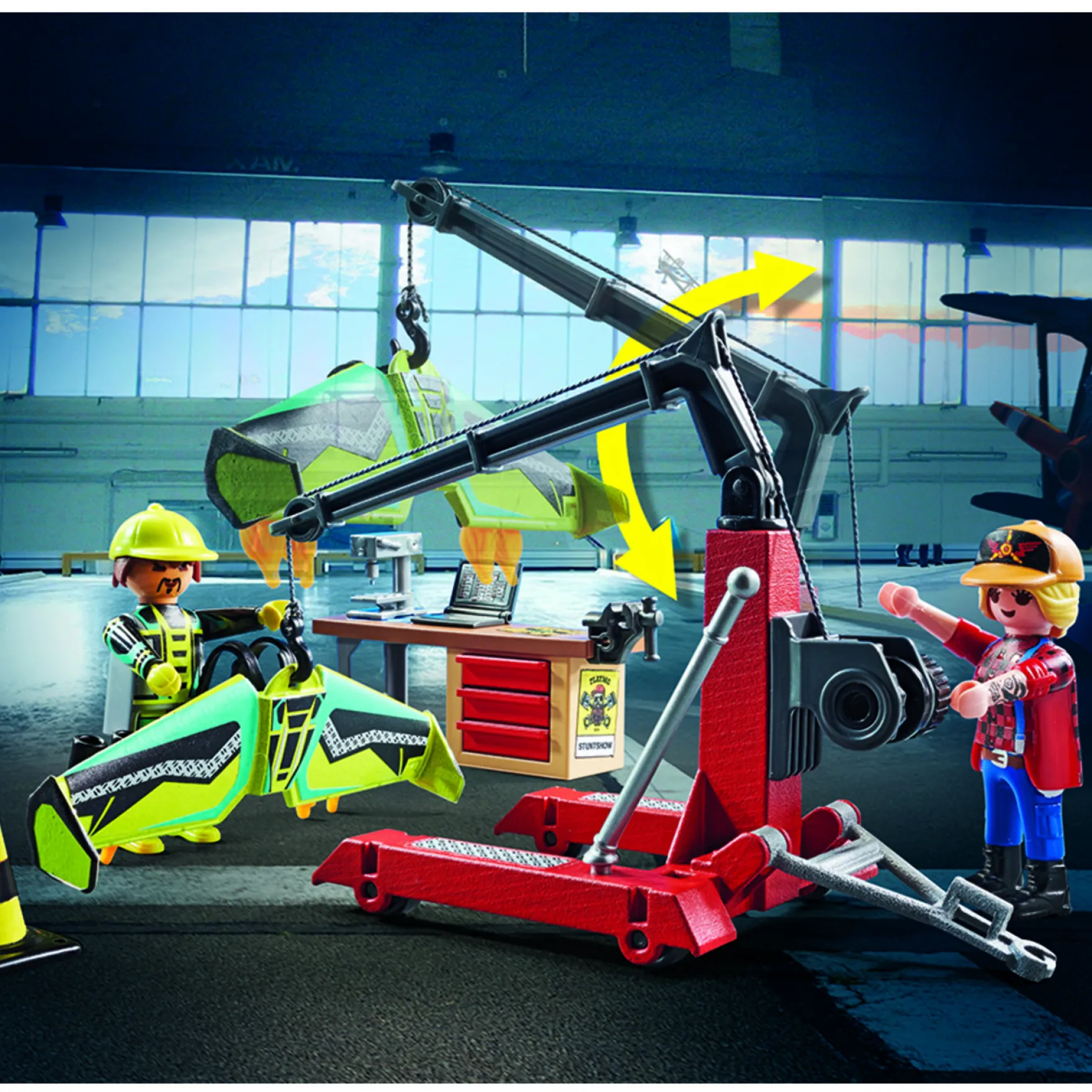 Playmobil 70834 Air Stuntshow Servicestation