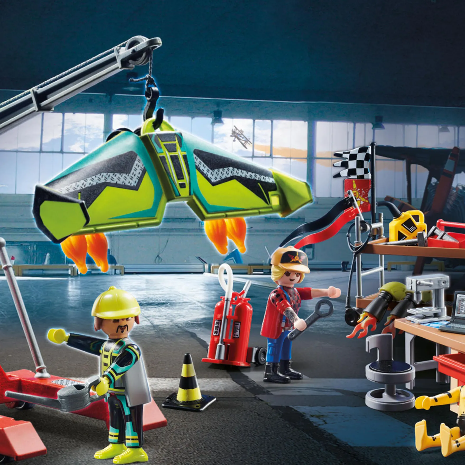 Playmobil 70834 Air Stuntshow Servicestation