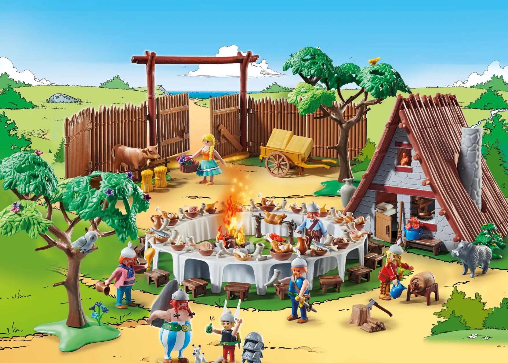 Playmobil 70931 Asterix: Het Grote Dorpsfeest
