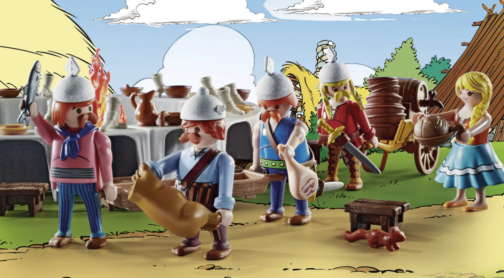 Playmobil 70931 Asterix: Het Grote Dorpsfeest