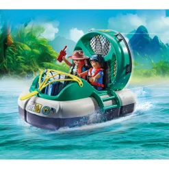 Playmobil 71819 brachiosaurus met hovercraft
