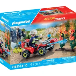 Playmobil 71825 brandweer quad