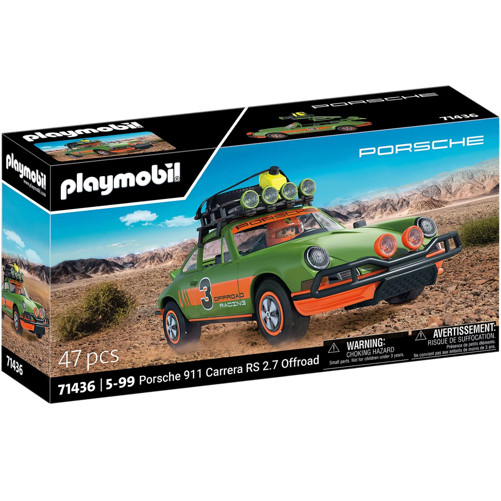 Playmobil 71436 Cars Porsche 911 Carrera Rs 2.7 Offroad