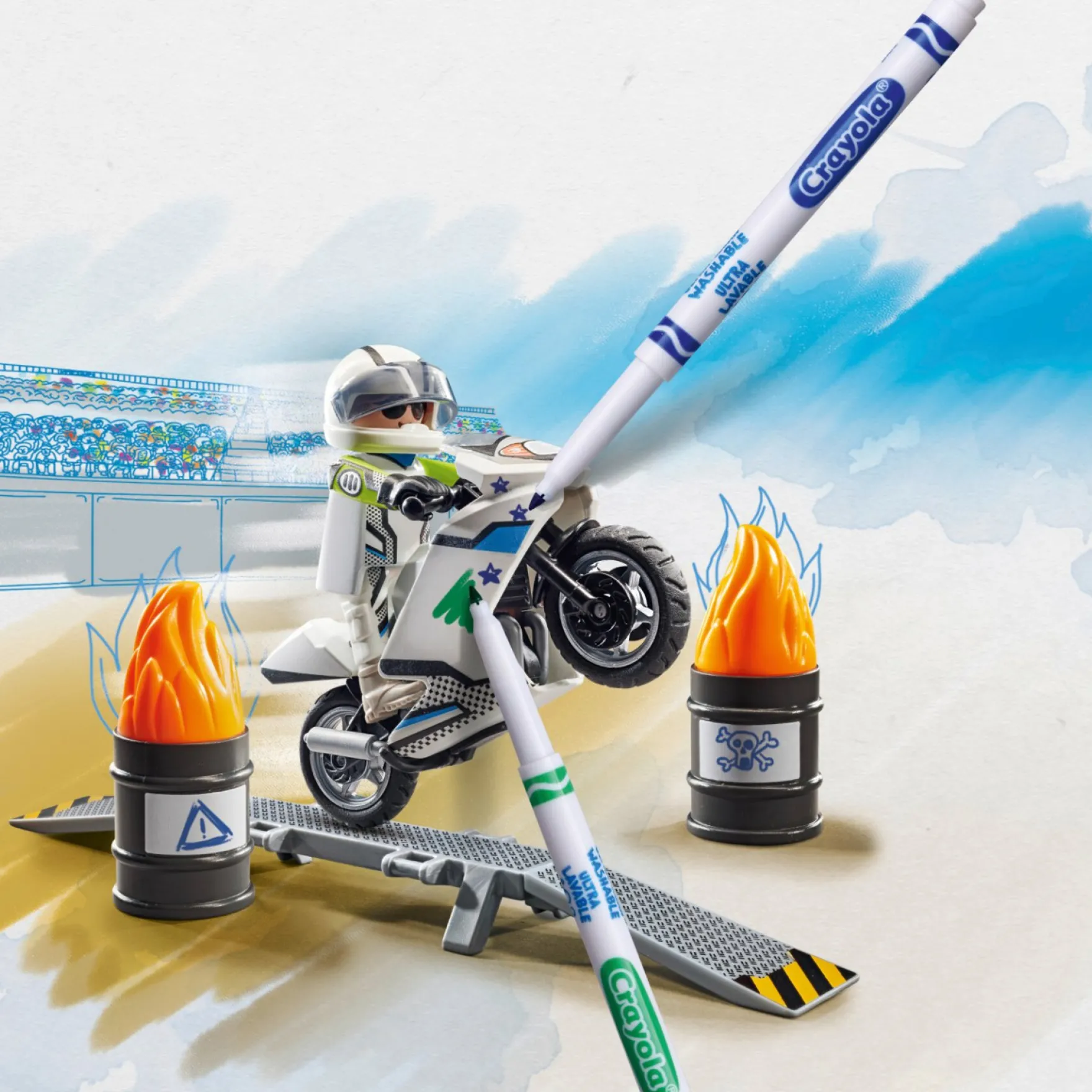 Playmobil 71377 Color Motorcrosser