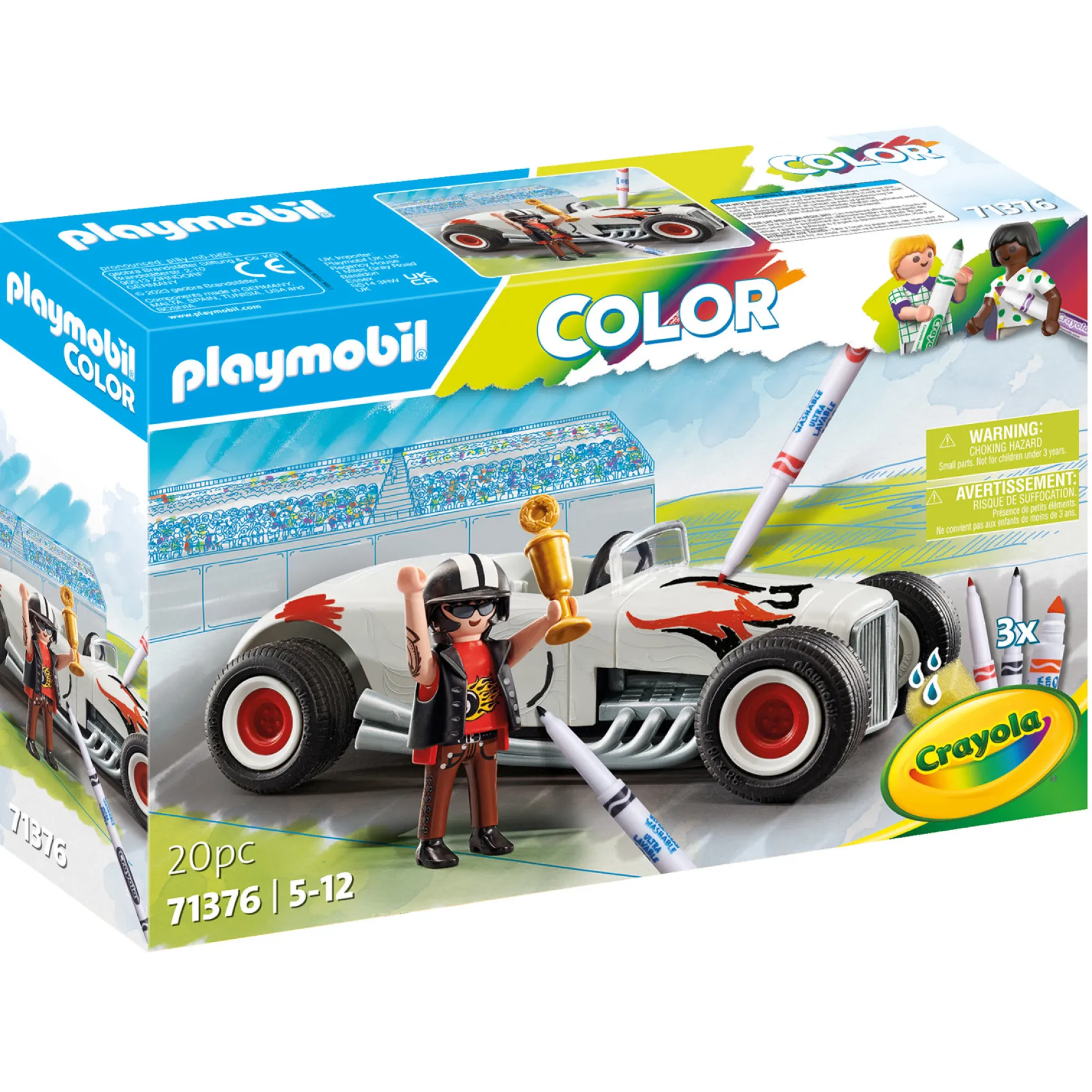 Playmobil 71376 Color Racewagen