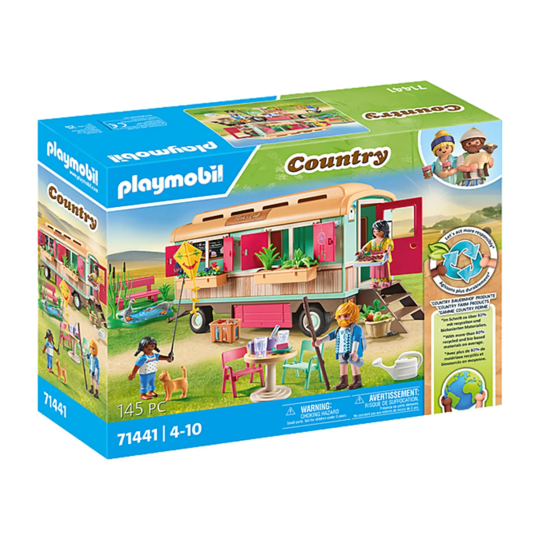 Playmobil 71441 Country Gezellig Woonwagencafé