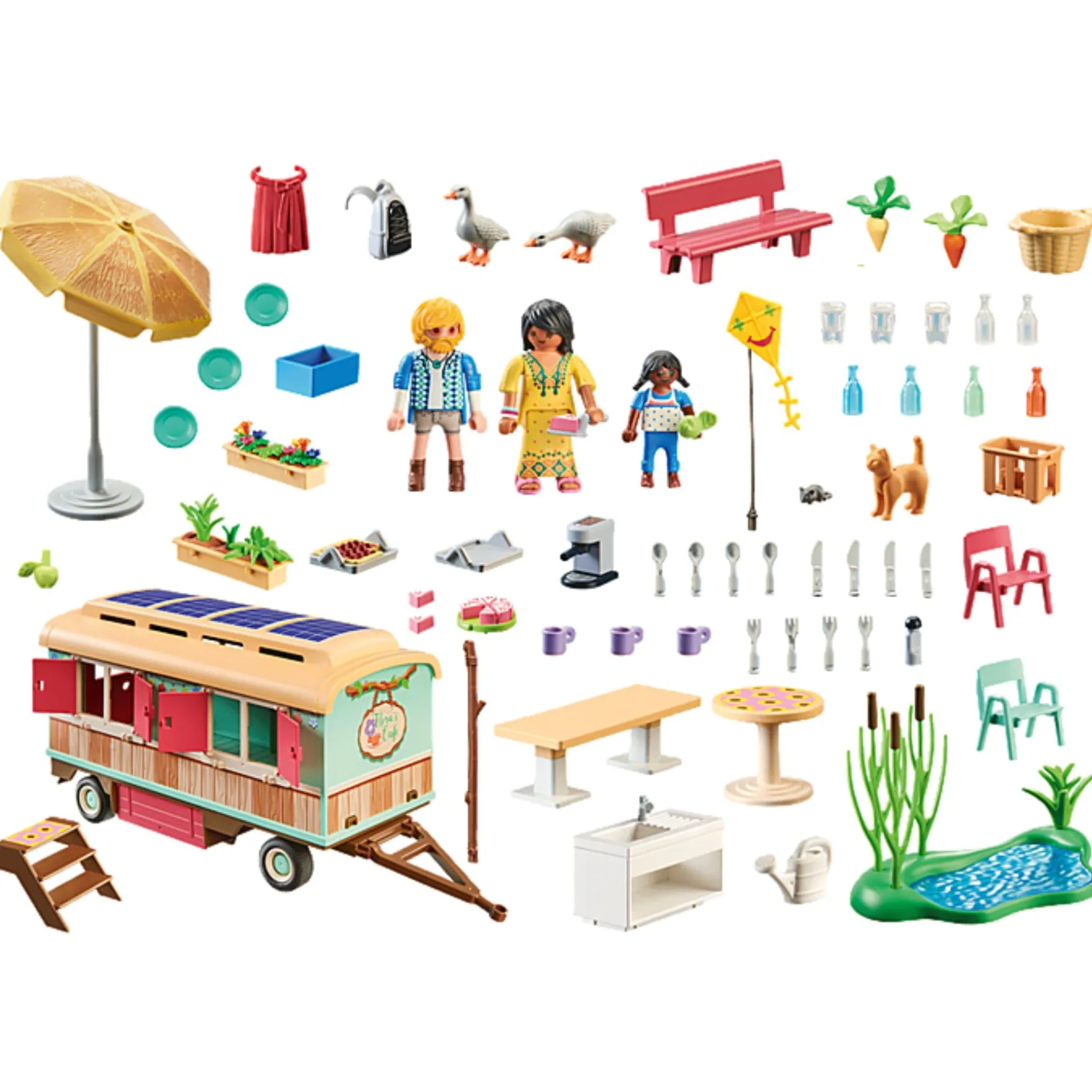 Playmobil 71441 Country Gezellig Woonwagencafé