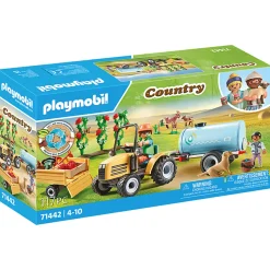Playmobil 71442 Country Tractor Met Aanhanger En Watertank