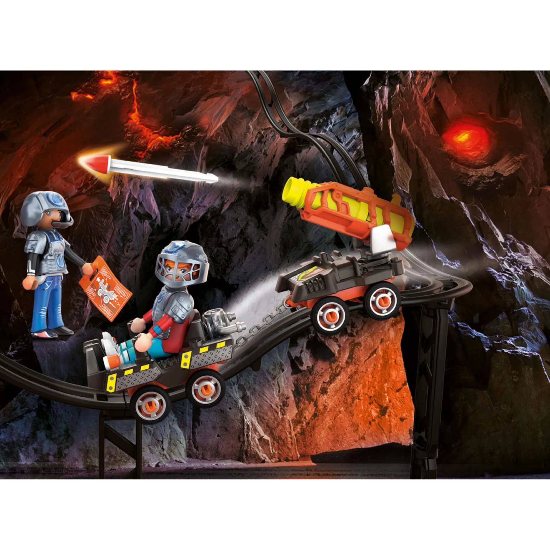 Playmobil 70929 Dino Rise Dino Mine Raket Kart