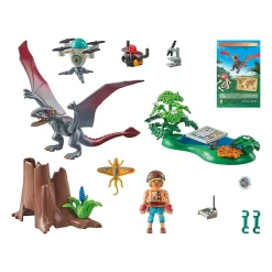 Playmobil 71525 Dinos Observatiepost Voor  Dimorphodon