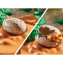 Playmobil 71526 Dinos Stegosaurusnest Met Eierdief