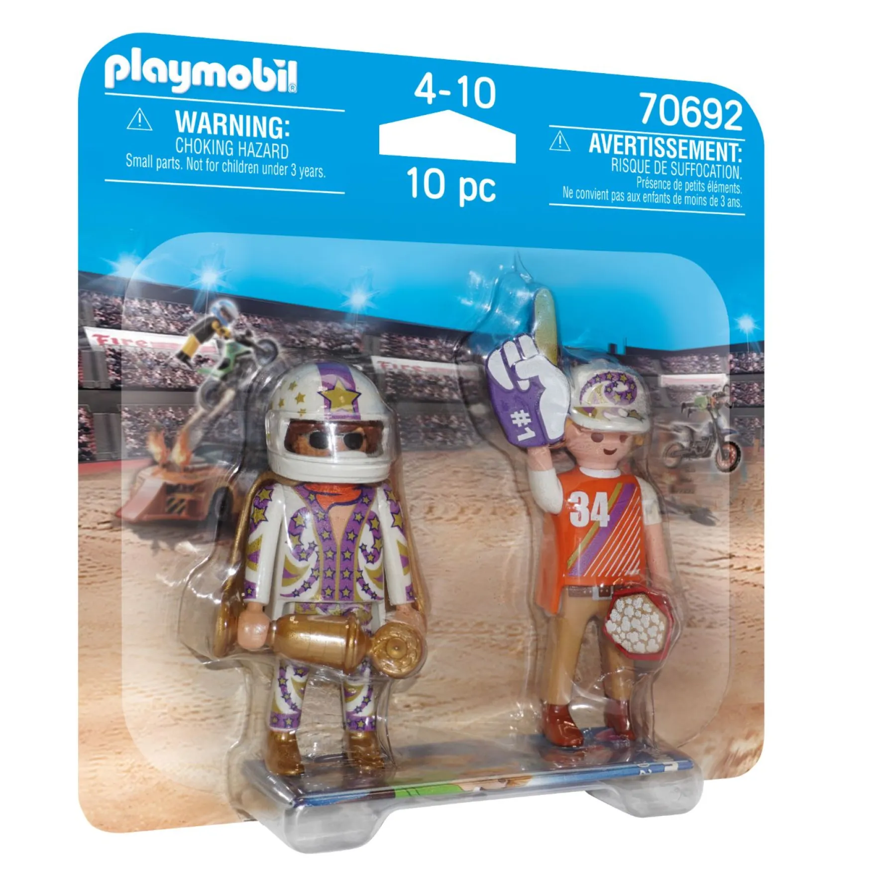 Playmobil 70692 Duopack Stuntshow-Team