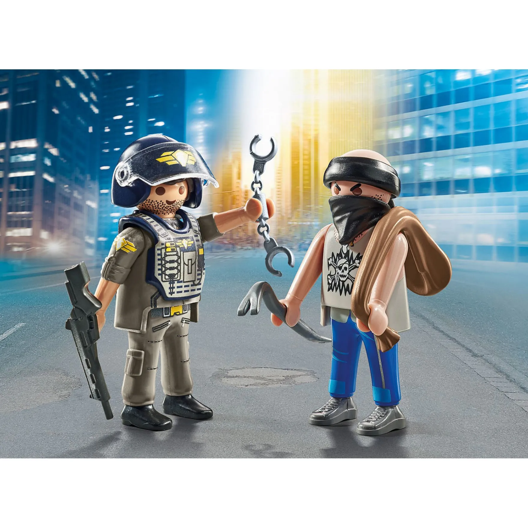 Playmobil 71505 Duopacks Tactische Politie-Eenheid en Bandiet