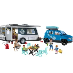 Playmobil 71423 Family Caravan Met Auto