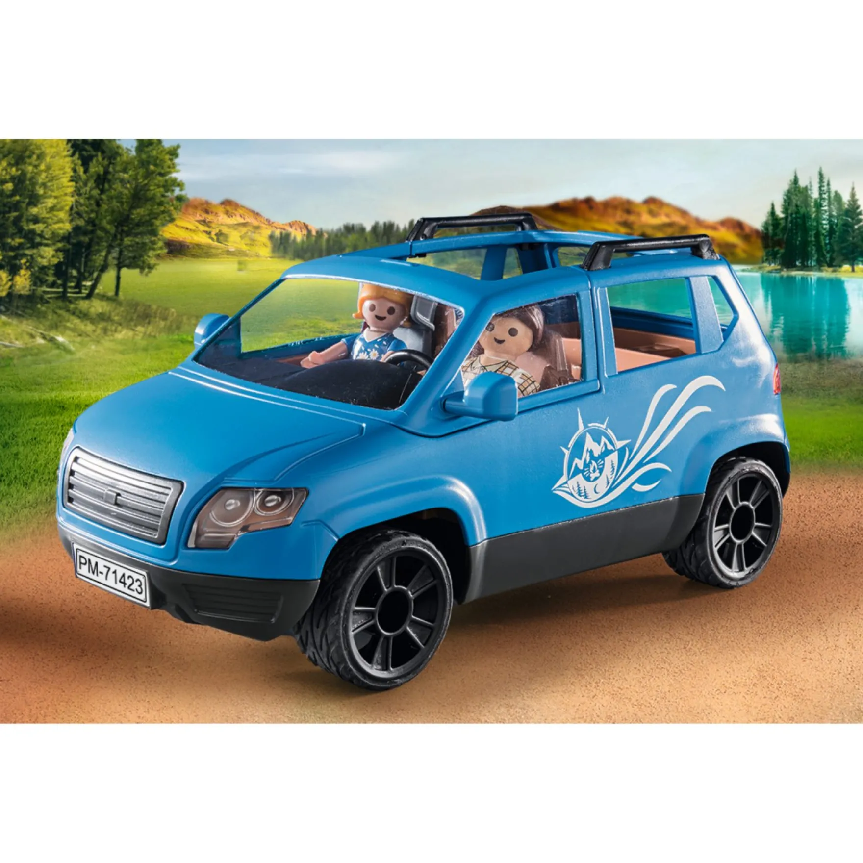 Playmobil 71423 Family Caravan Met Auto