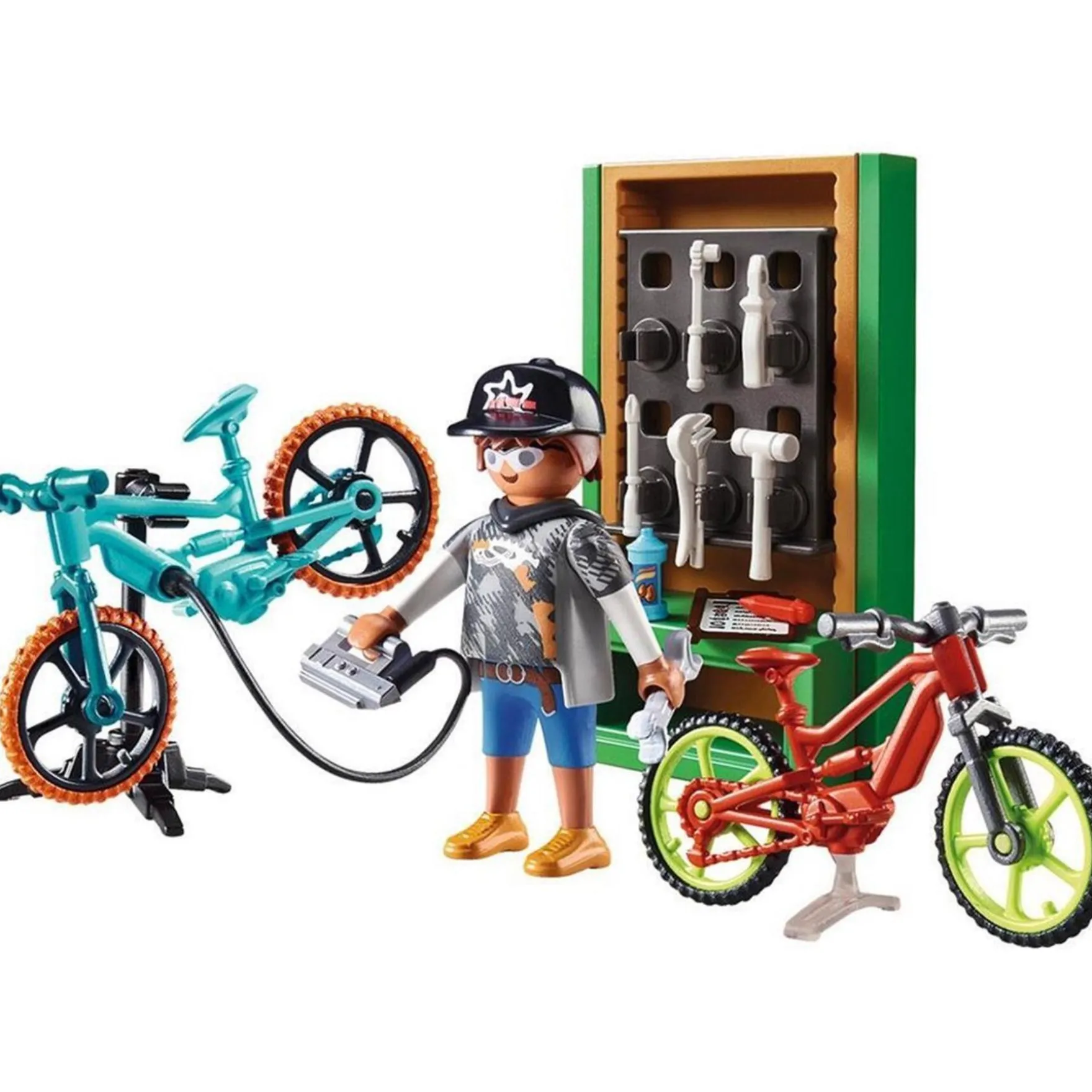 Playmobil 70674 Gift Set E-Bike Werkplaats