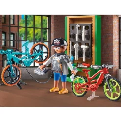 Playmobil 70674 Gift Set E-Bike Werkplaats