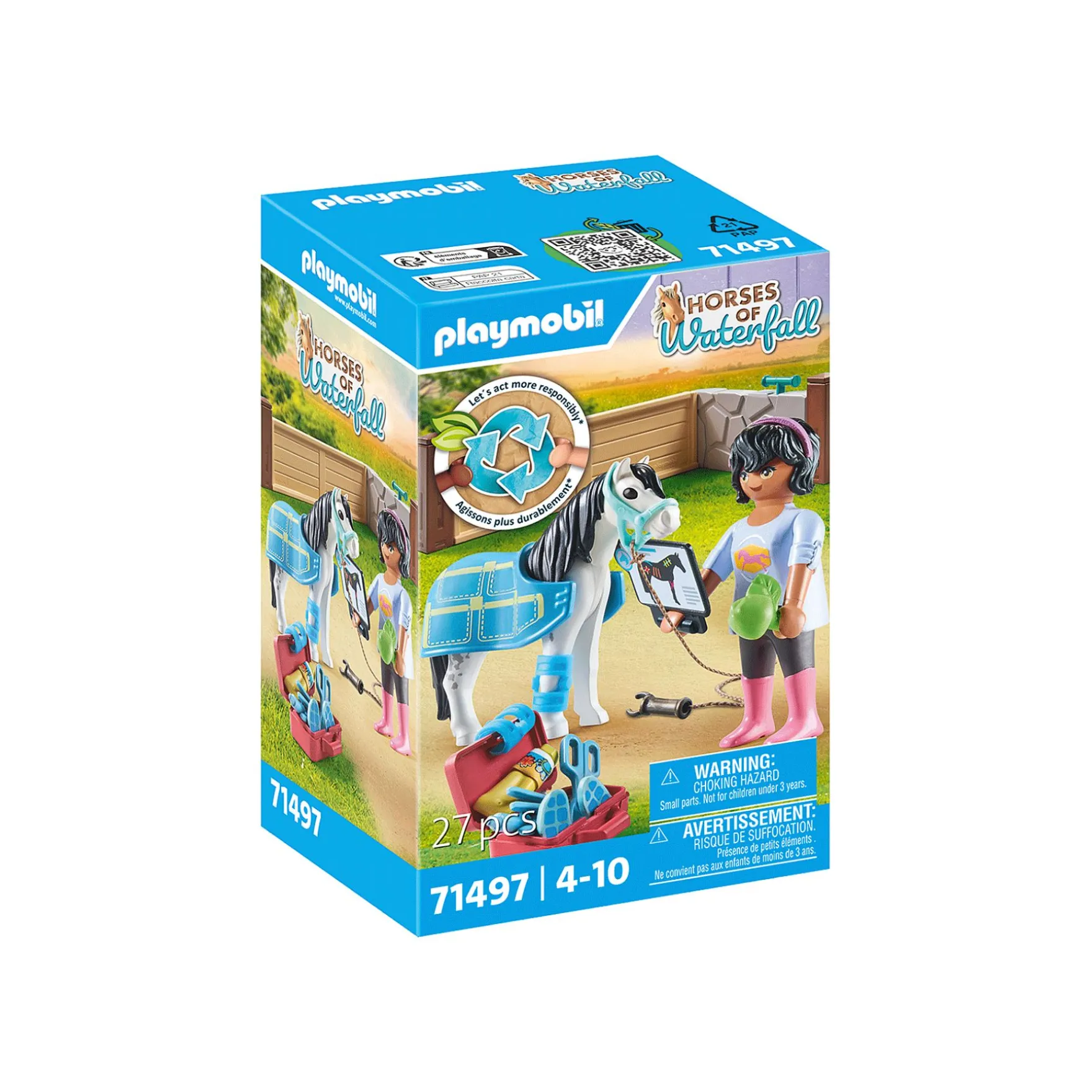Playmobil 71497 Horses Of Waterfall Paardentherapeut
