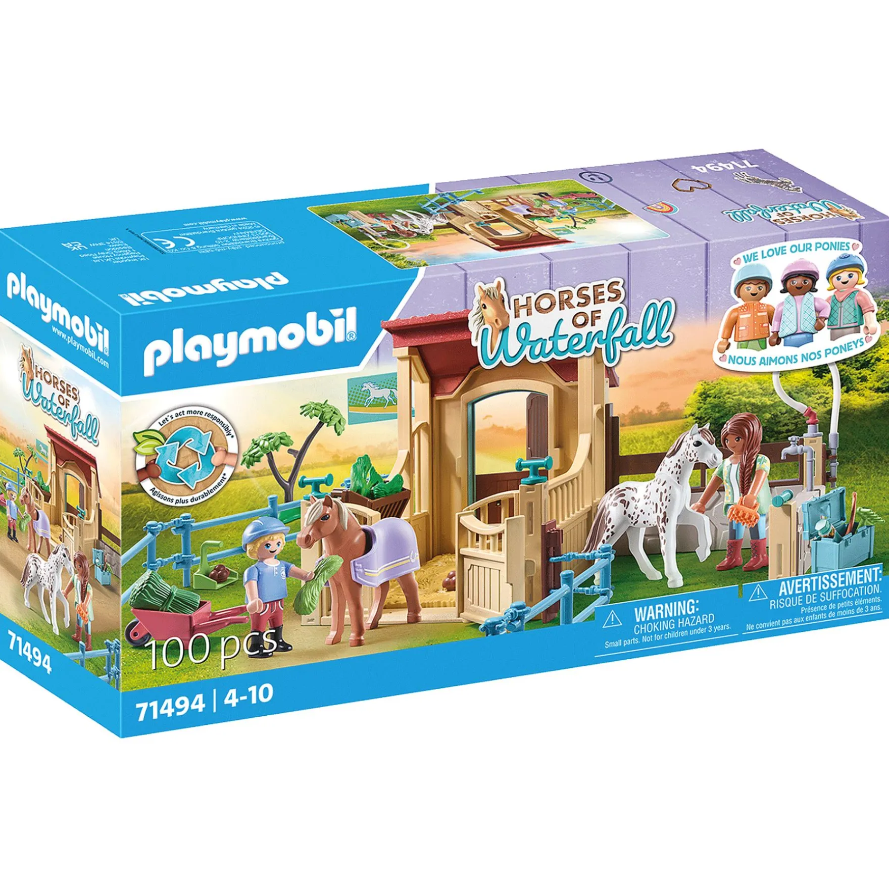 Playmobil 71494 Horses Of Waterfall Manege