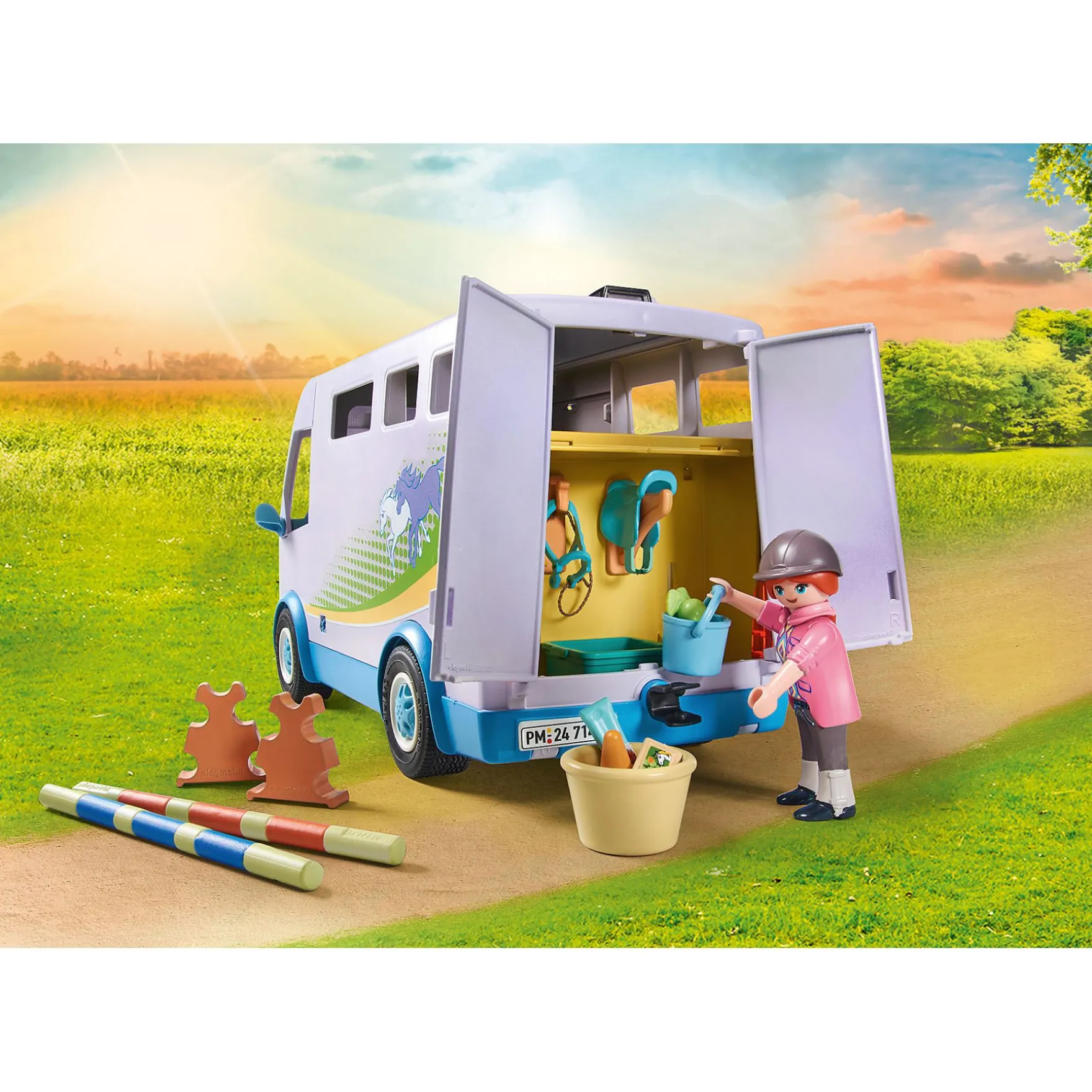 Playmobil 71493 Horses Of Waterfall Mobiele Manege