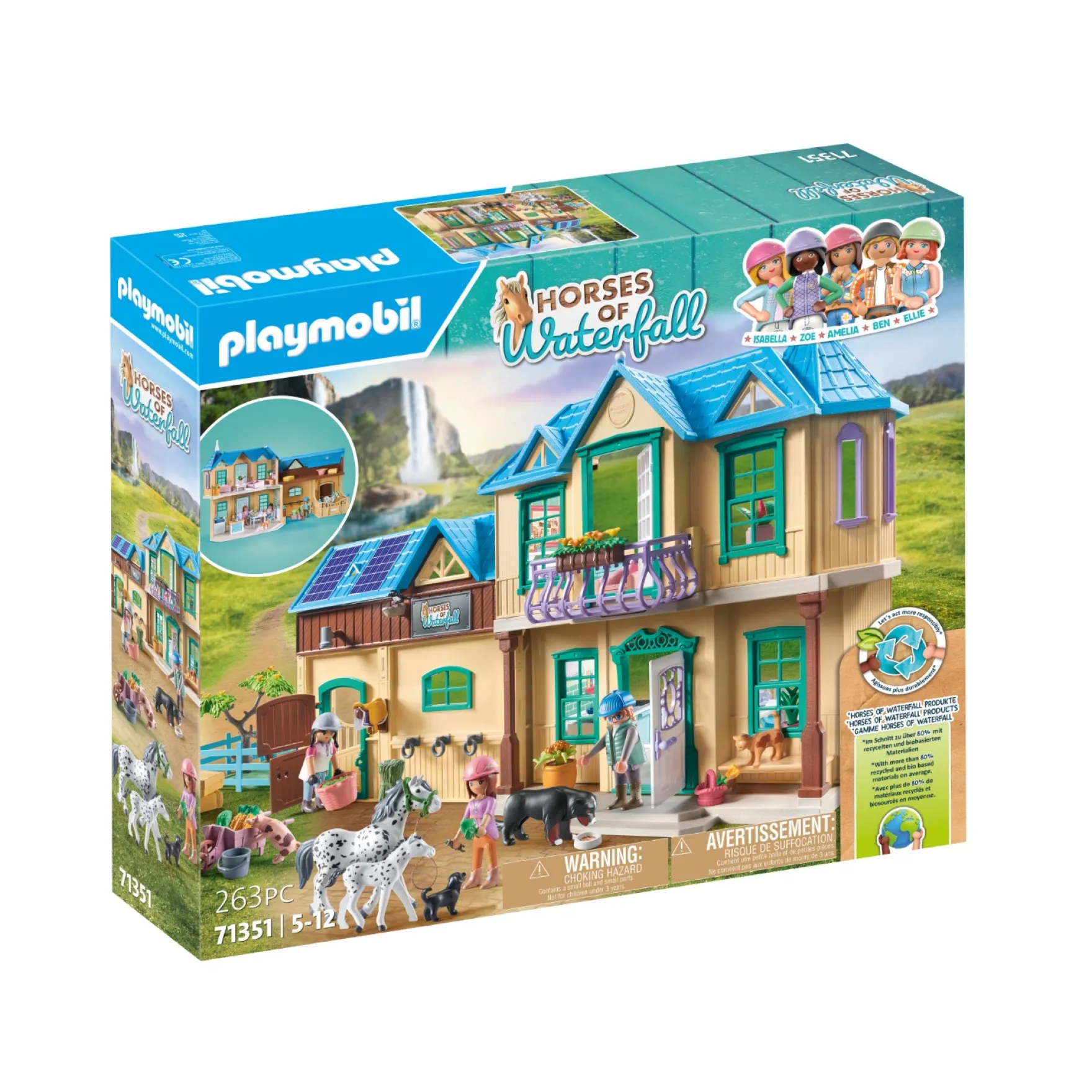 Playmobil 71351 Horses Waterfall Ranch