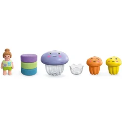 PlayMobil 71439 Junior & Tinti: Kleurrijke Kwallenfamilie