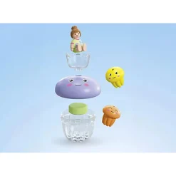 PlayMobil 71439 Junior & Tinti: Kleurrijke Kwallenfamilie