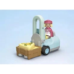 PlayMobil 71691 Junior Biologische marktkraam & Heftruck
