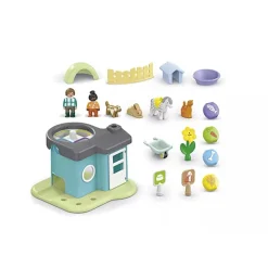 PlayMobil 71690 Junior Dierenpension met Voerautomaat