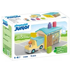 PlayMobil 71686 Junior Werkman Met Sorteer-garage