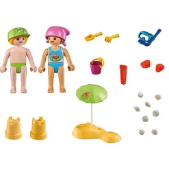 PlayMobil 71581 Kinderen met zandkasteel
