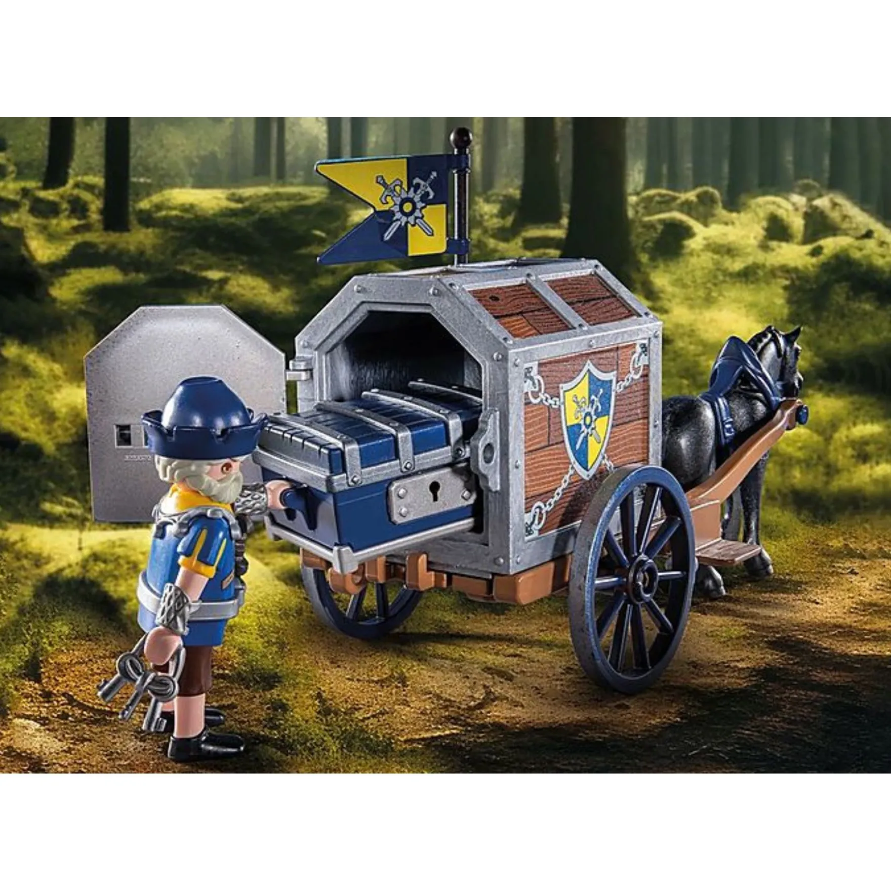 Playmobil 71484 Novelmore Overval Op Transportwagen