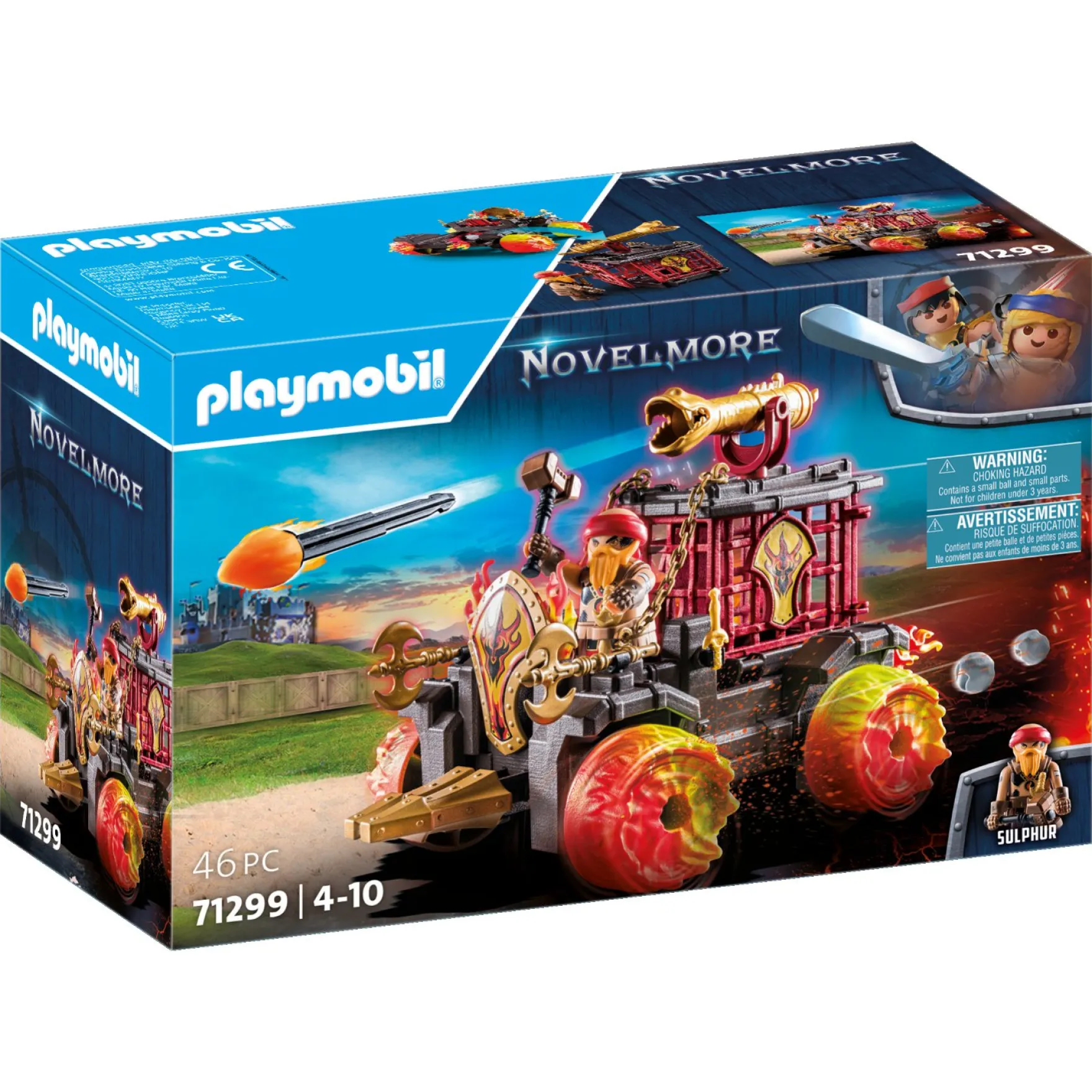 Playmobil 71299 Novelmore Vuurgevecht Wagen