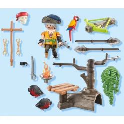 Playmobil 71795 piraat met ballista