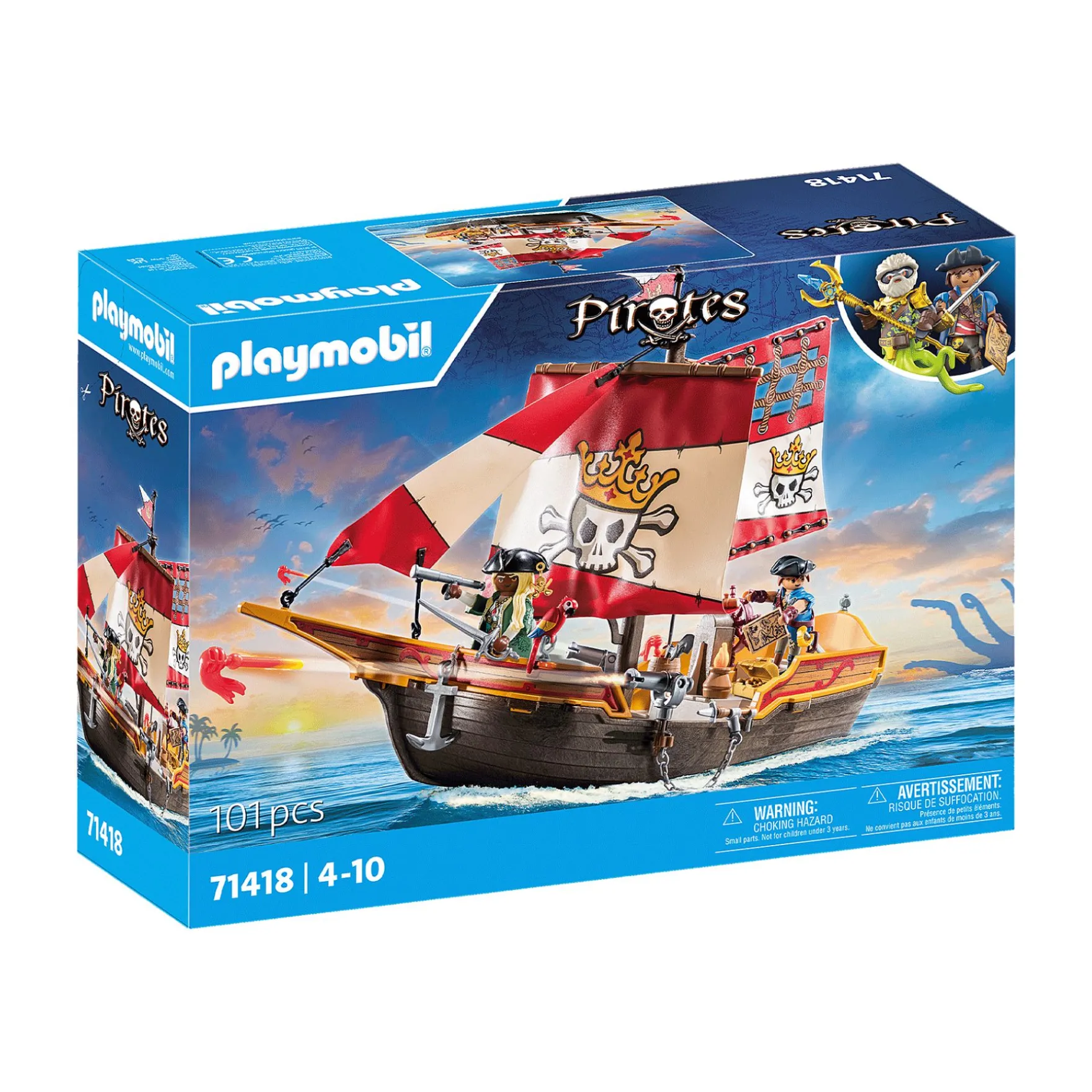 Playmobil 71418 Piratenschip