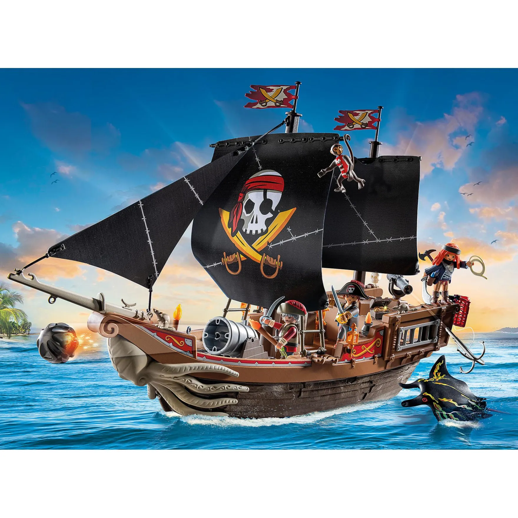 Playmobil 71530 Pirates Groot Piratenschip