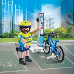 Playmobil 71732 politie fiets patrouille