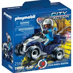 Playmobil 71092 Politie Speed Quad