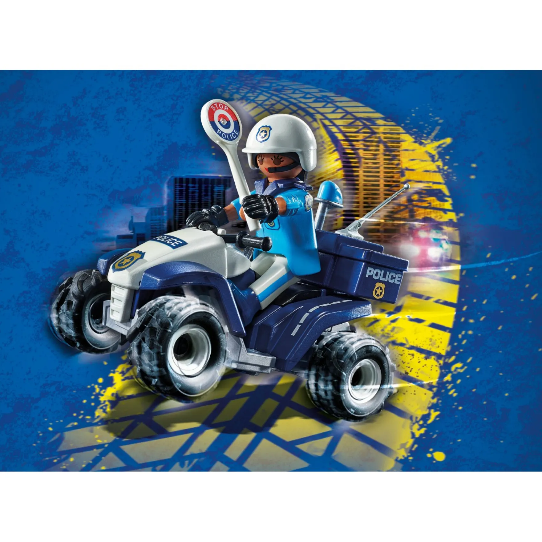 Playmobil 71092 Politie Speed Quad