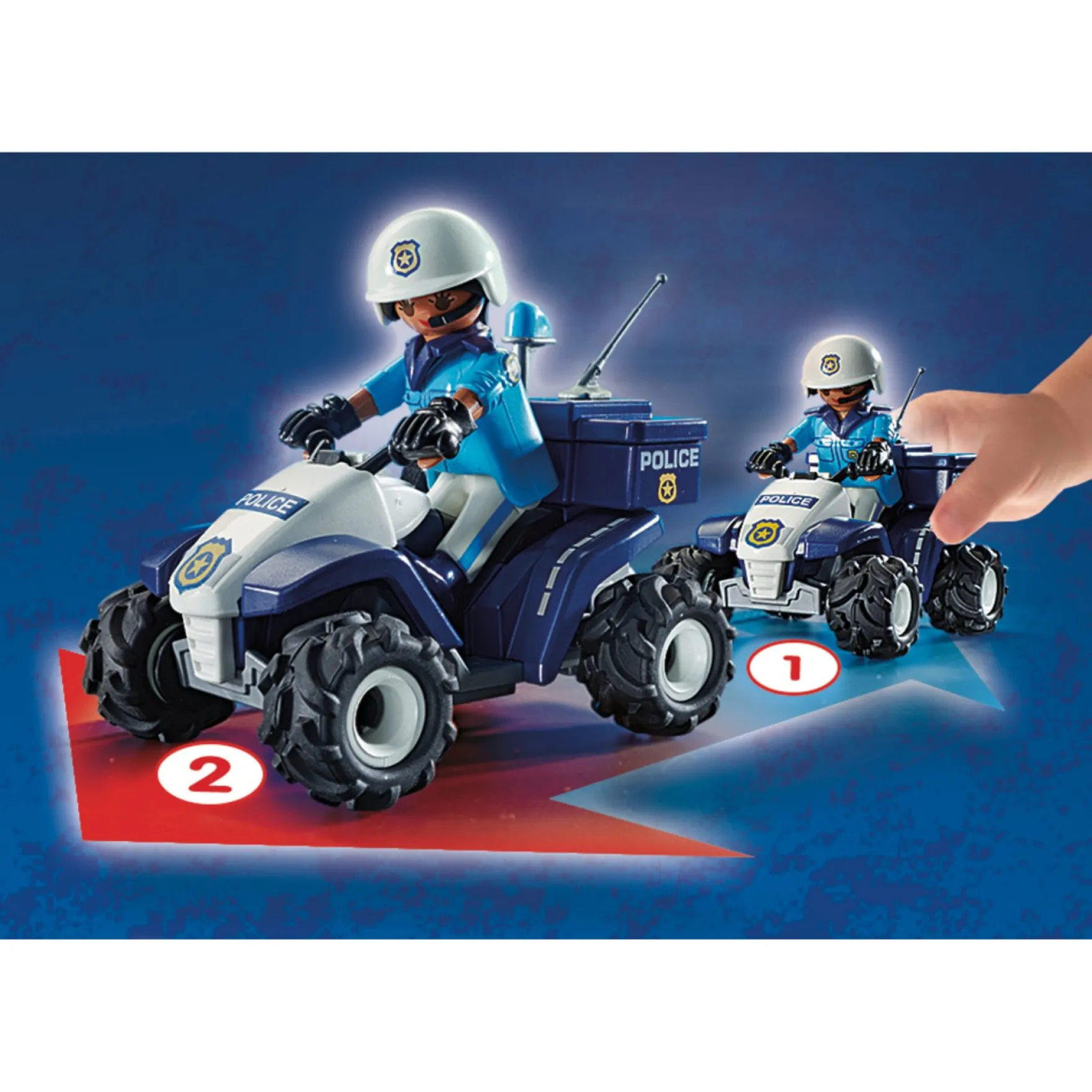 Playmobil 71092 Politie Speed Quad