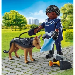 Playmobil 71162 Politieagent Met Speurhond