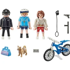Playmobil 70573 Politiefiets: Achtervolging Van De Zakkenroller