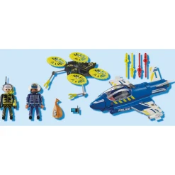 Playmobil 70780 Politiejet: Drone-Achtervolging