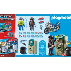 Playmobil 70572 Politiemotor: Achtervolging Van De Geldrover